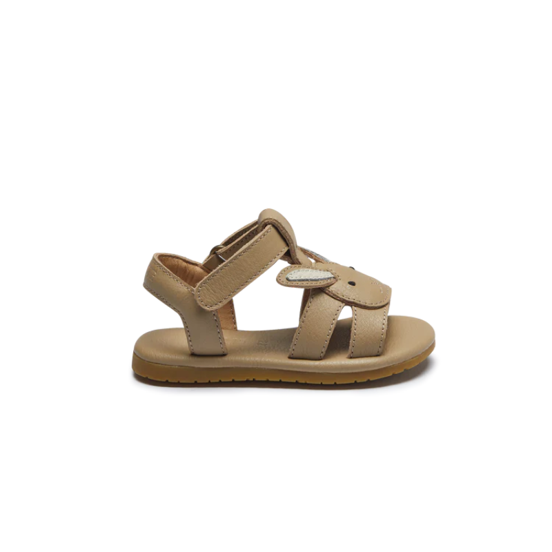 Mhalo Sandals | Bunny | Taupe Leather