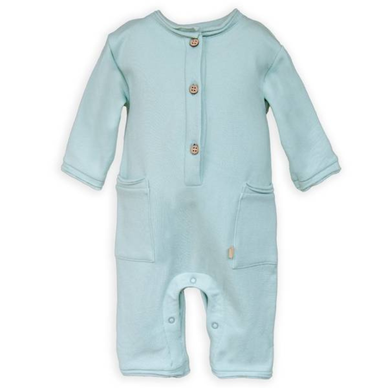 Tuta con Tasche Acqua Grey