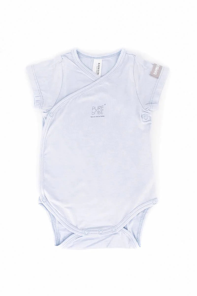 Body bambino maniche corte - AZZURRO