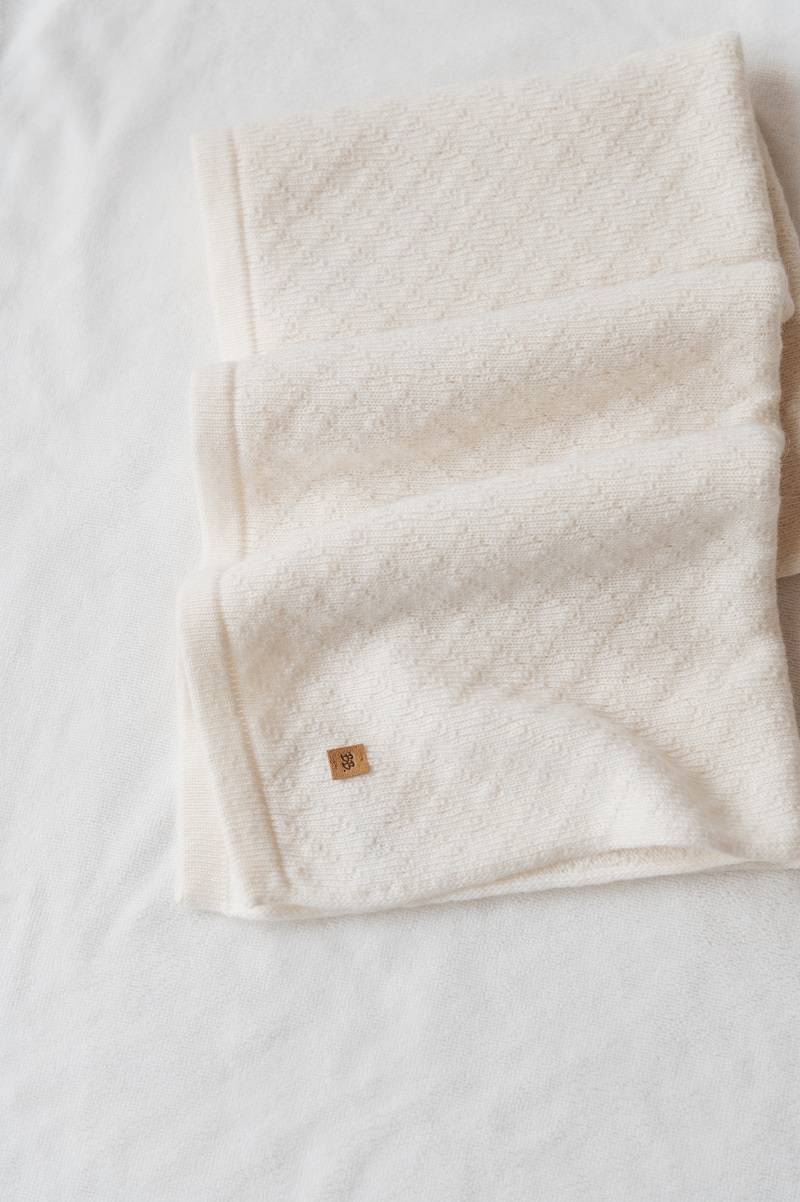 Copertina Lana e Cashmere -Offwhite