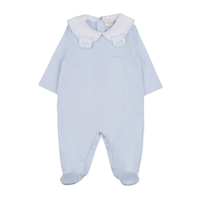 Tutina con colletto Orsetto Azzurro
