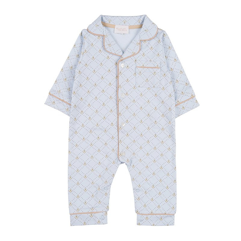 Tutina aperta davanti allover Orsetti Azzurra