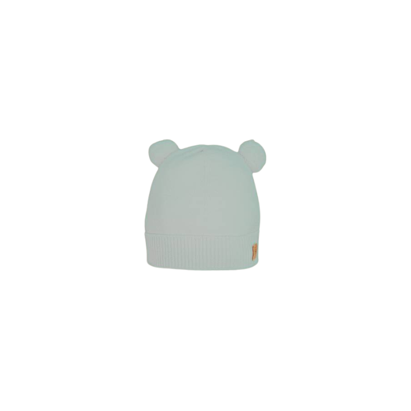 Cappellino a maglia con orecchie - ARMY GREEN