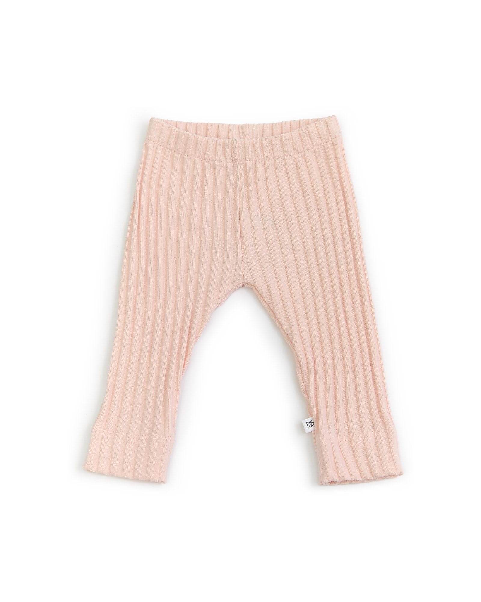 Shirt Volant con Leggins Rosa Chiaro