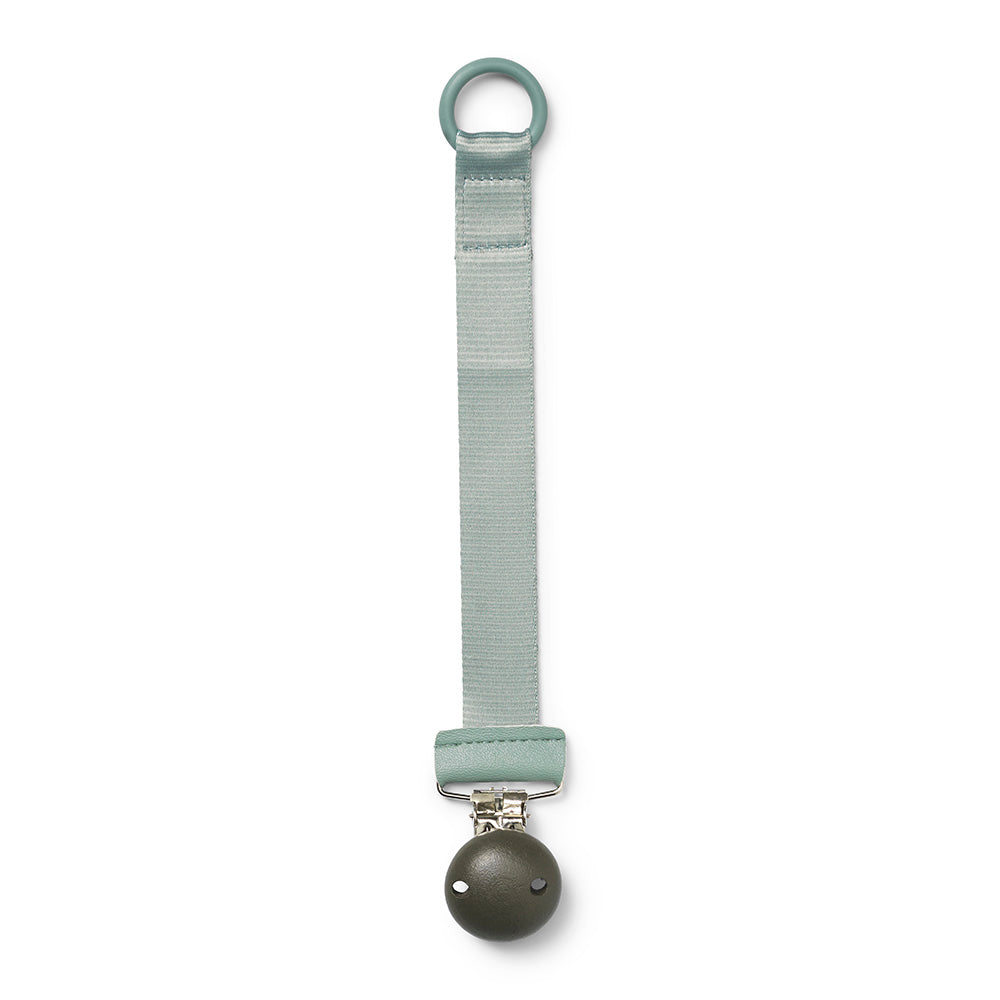 Clip per Ciuccio Legno - Hazy Jade