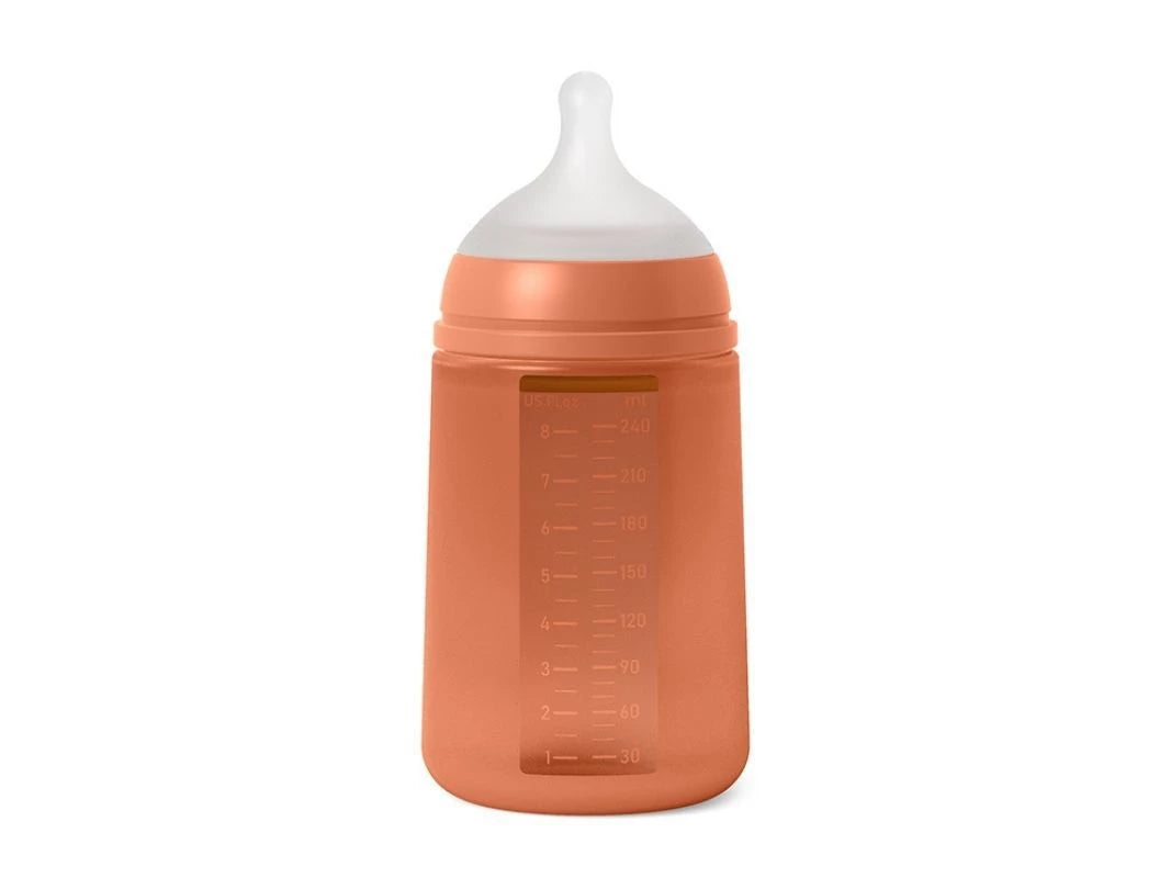 Biberon in silicone Color Essence - Orange Sunset