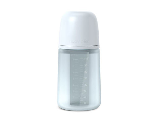 Biberon in silicone Color Essence - Azzurro