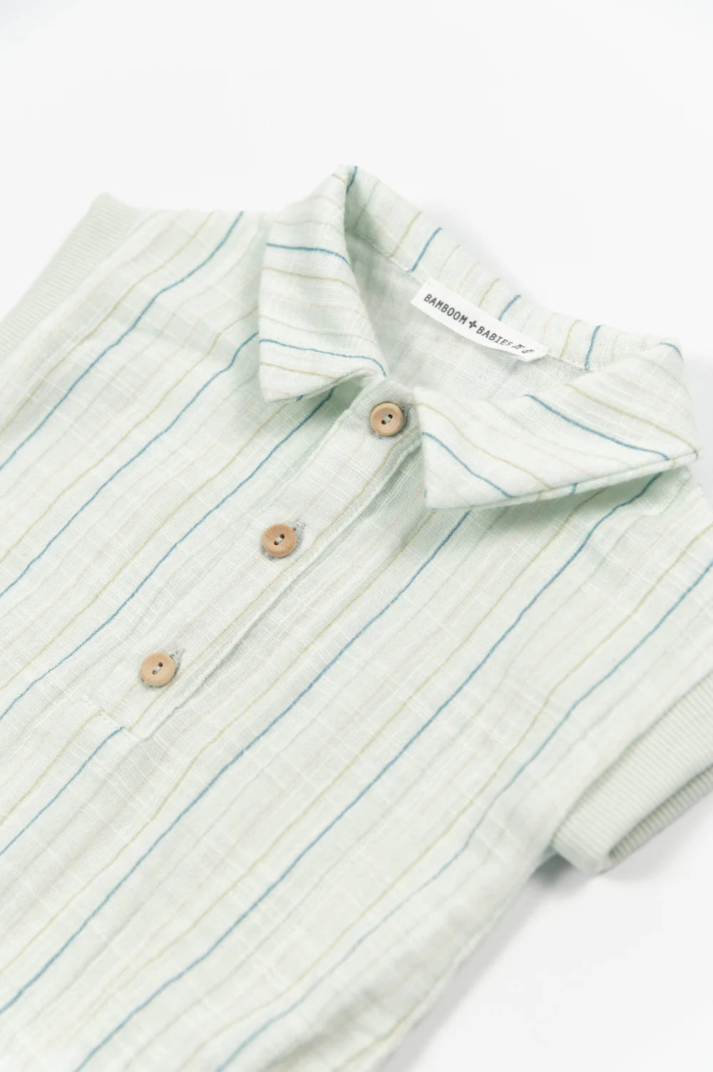 Pagliaccetto polo -  Stripe acqua