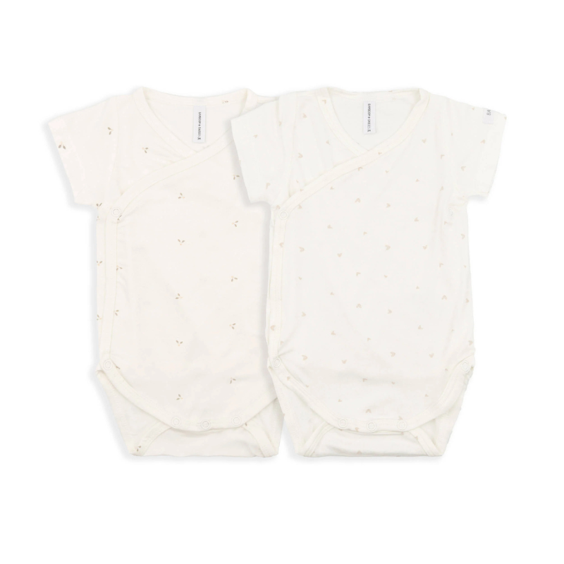 Confezione Body maniche corte Print- 2pc - HEARTS MIX
