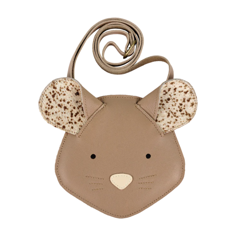 Britta Exclusive Purse | Mouse | Praline Leather