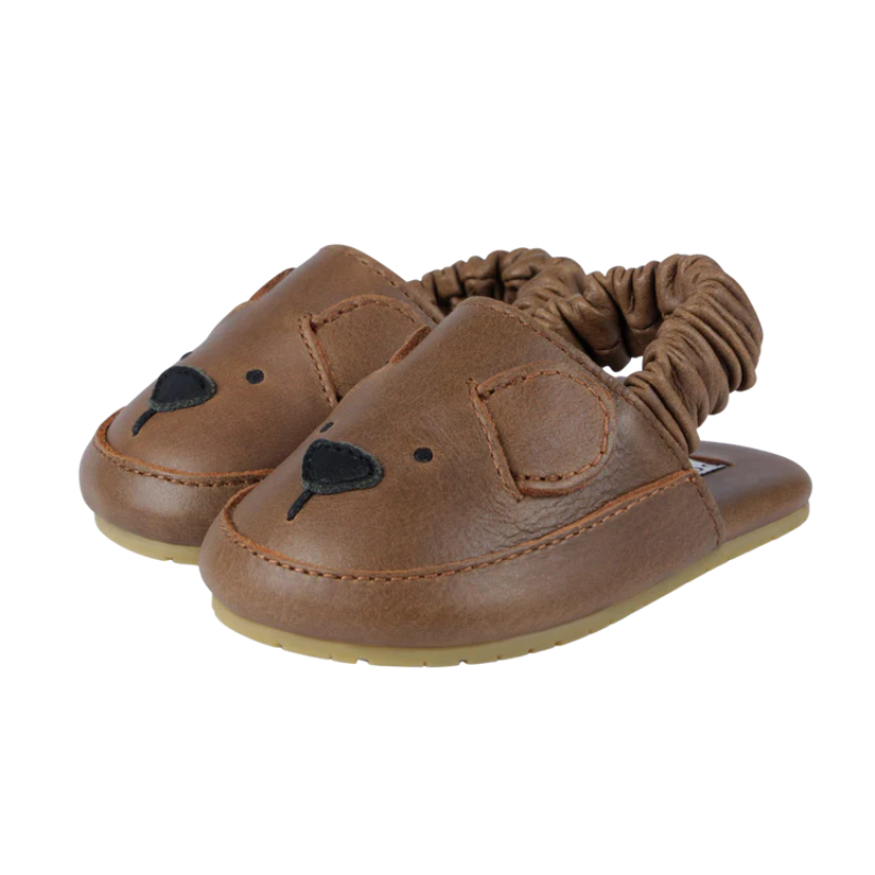 Vallie Sandals | Bear | Cognac Classic Leather