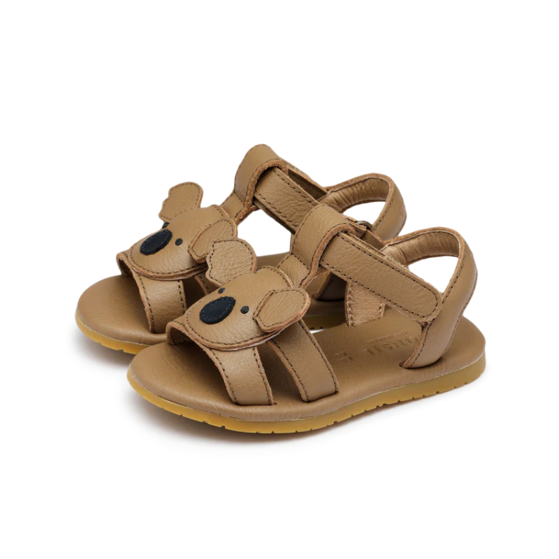 Mhalo Sandals | Koala | Truffle Leather