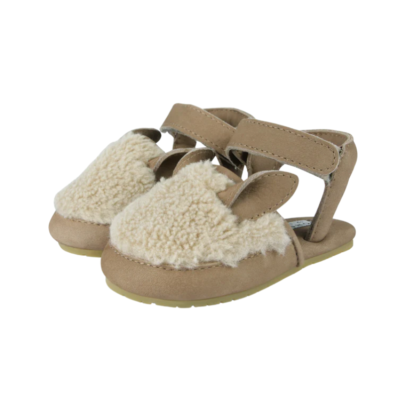 Romi Sandals | Alpaca | Truffle Nubuck