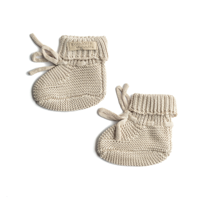 Babbucce Knitted - WARM WHITE