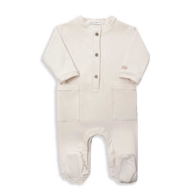 Tutina con tasche - WARM WHITE