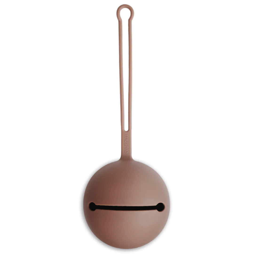 Custodia per ciuccio in silicone-Cloudy Mauve