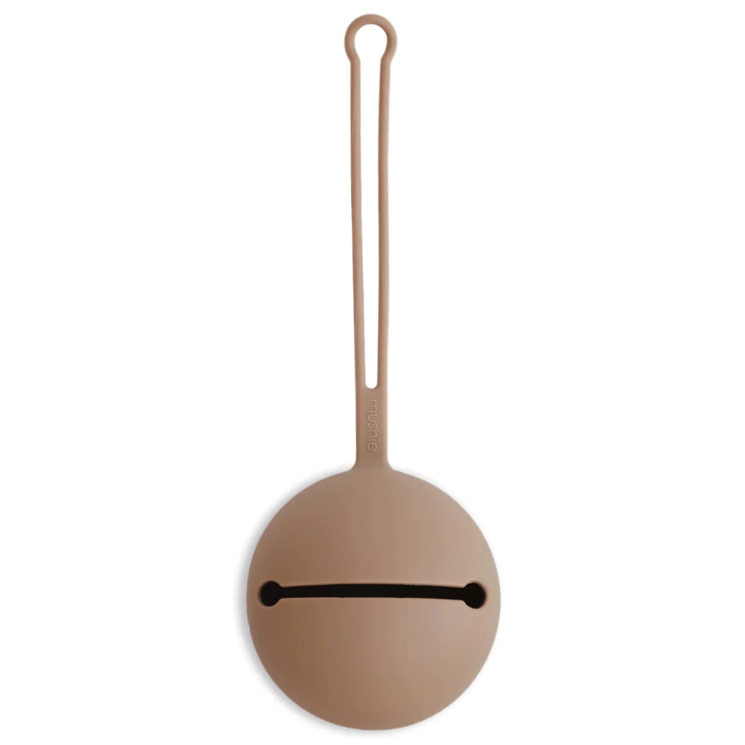 Custodia per ciuccio in silicone-Natural