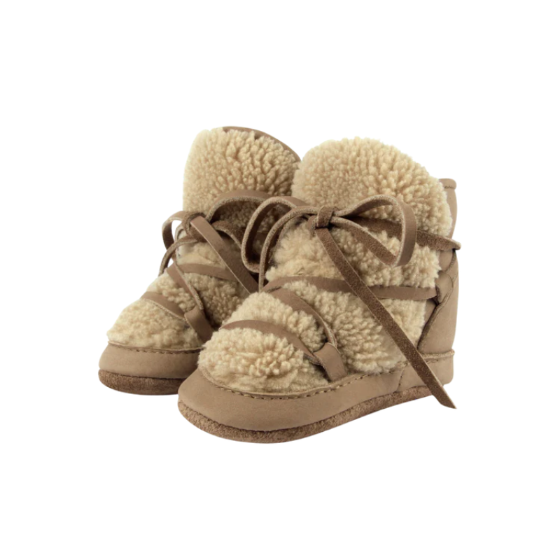 Cassi Booties | Truffle Nubuck