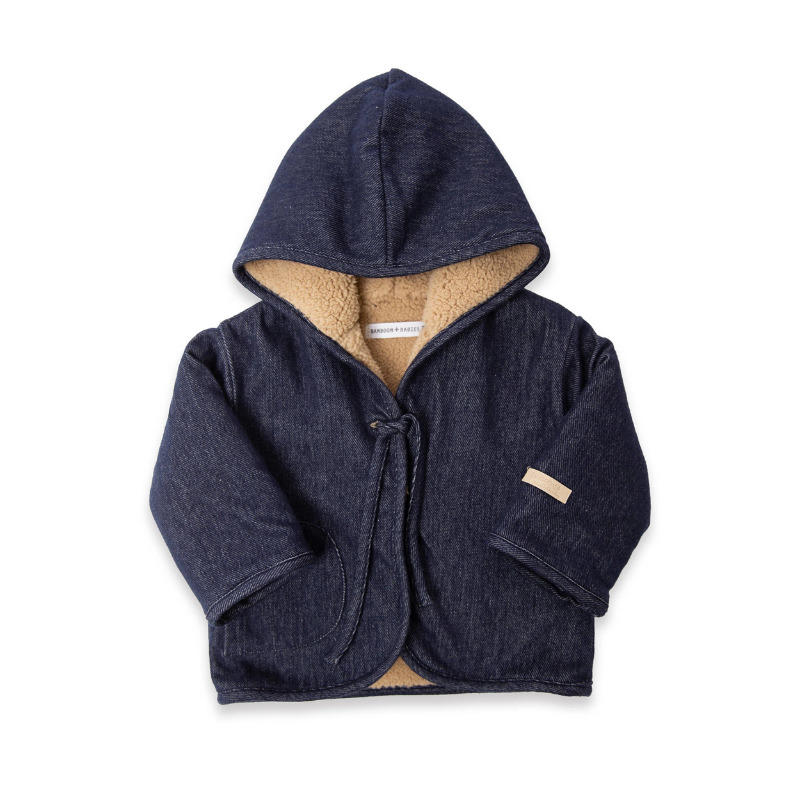 Giacca con cappuccio - JEANS BLU