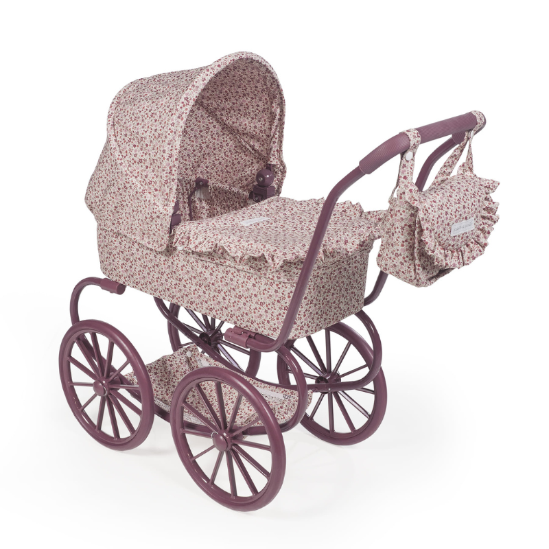 Carrozzina Ruote Grandi Cherry Flowers