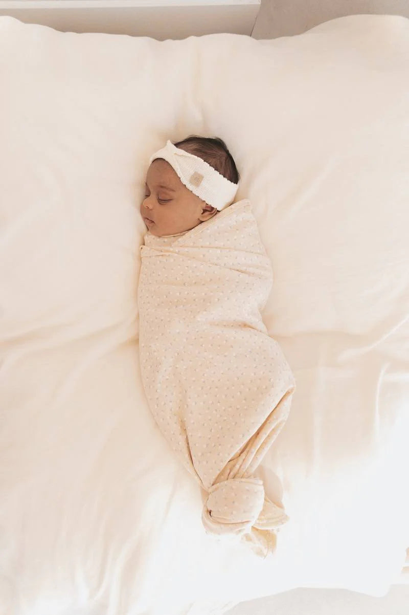 Coperta clinica neonato 75x100, Spring Cream