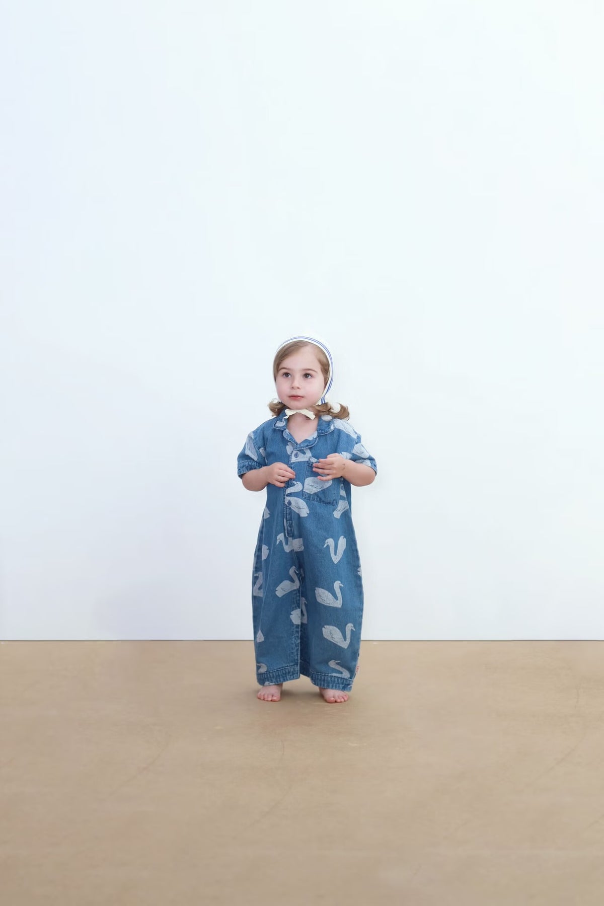 Tuta Denim Big Swans