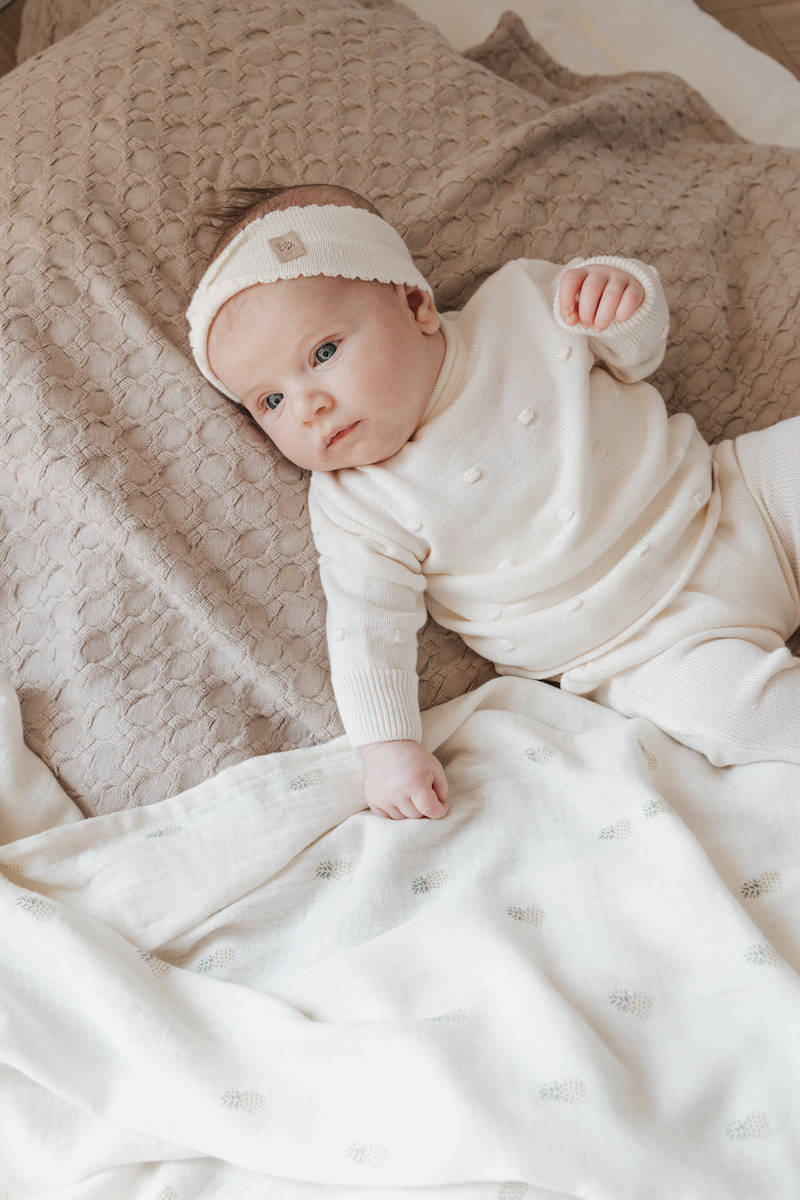 Swaddle Muslin XL multi-uso 120x120cm 2-Pack - Tropical/ Sand