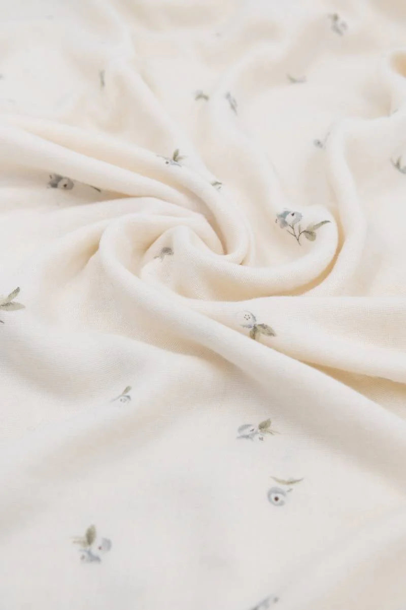 Swaddle Muslin Medium multi-uso 70x70cm 3-Pack - Berries / Light Blue / Camel