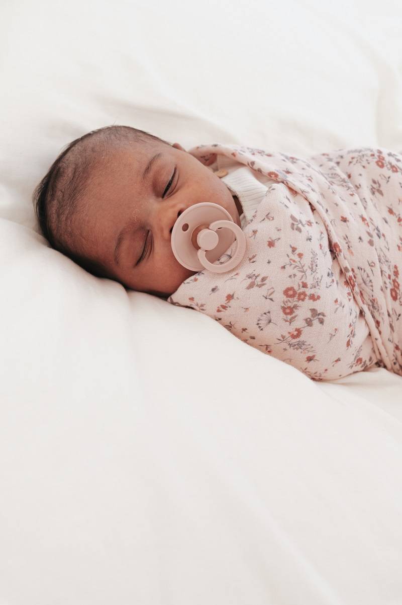 Swaddle Muslin Medium multi-uso 70x70cm 3-Pack - Sophie / Offwhite / Soft Pink