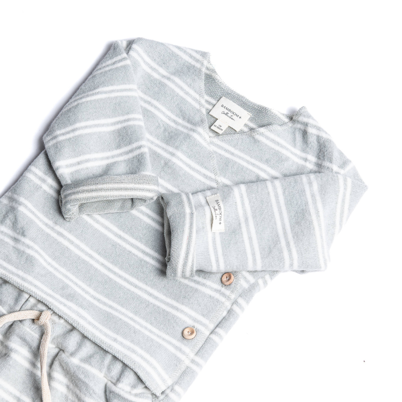 Twinset con apertura incrociata - ACQUA