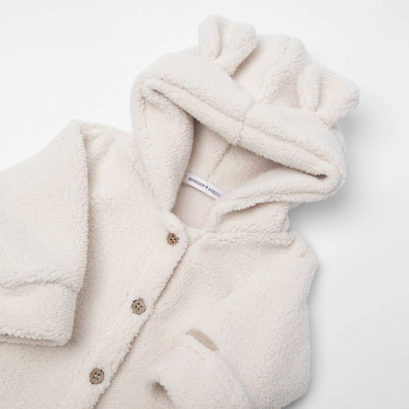 Tuta outdoor Teddy - WARM WHITE