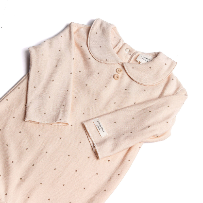 Tutina bimba con colletto - HEARTS