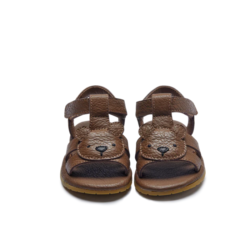 Mhalo Sandals | Bear | Cognac Leather