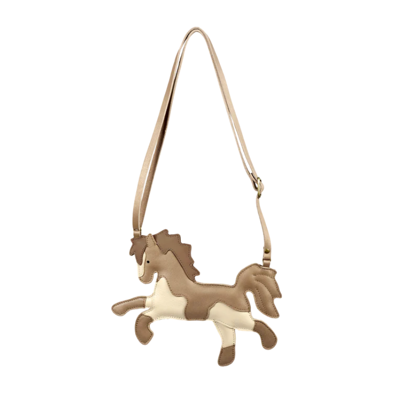 Chiem Purse | Pony | Truffle Metallic Nubuck