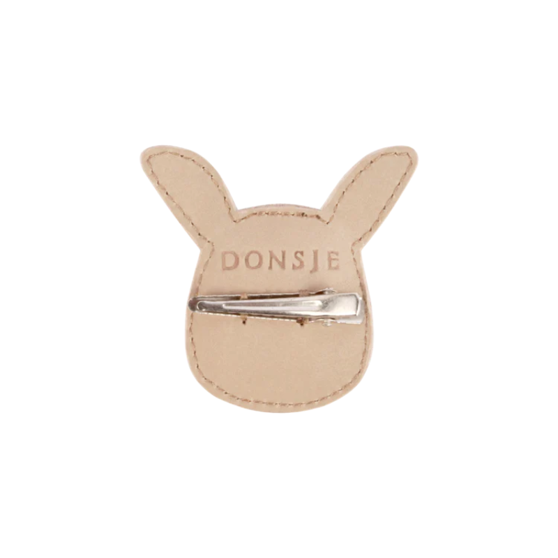 Josy Classic Hairclip | Bunny | Taupe Nubuck