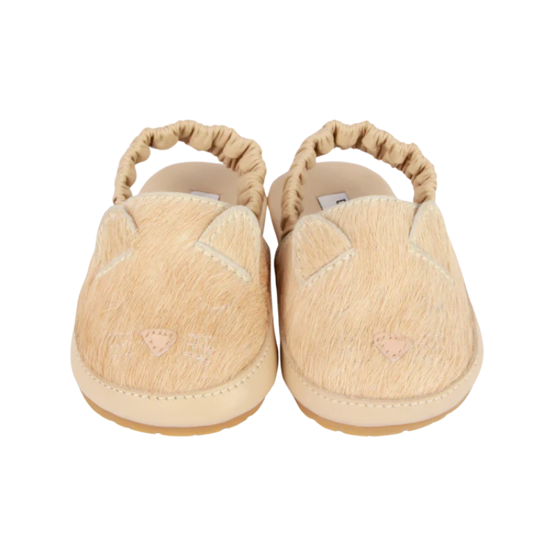Vallie Sandals | Cat | Cream Cow Hair