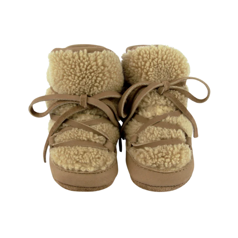 Cassi Booties | Truffle Nubuck