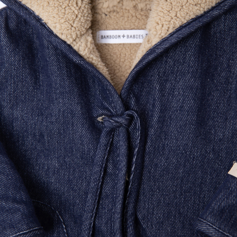 Giacca con cappuccio - JEANS BLU