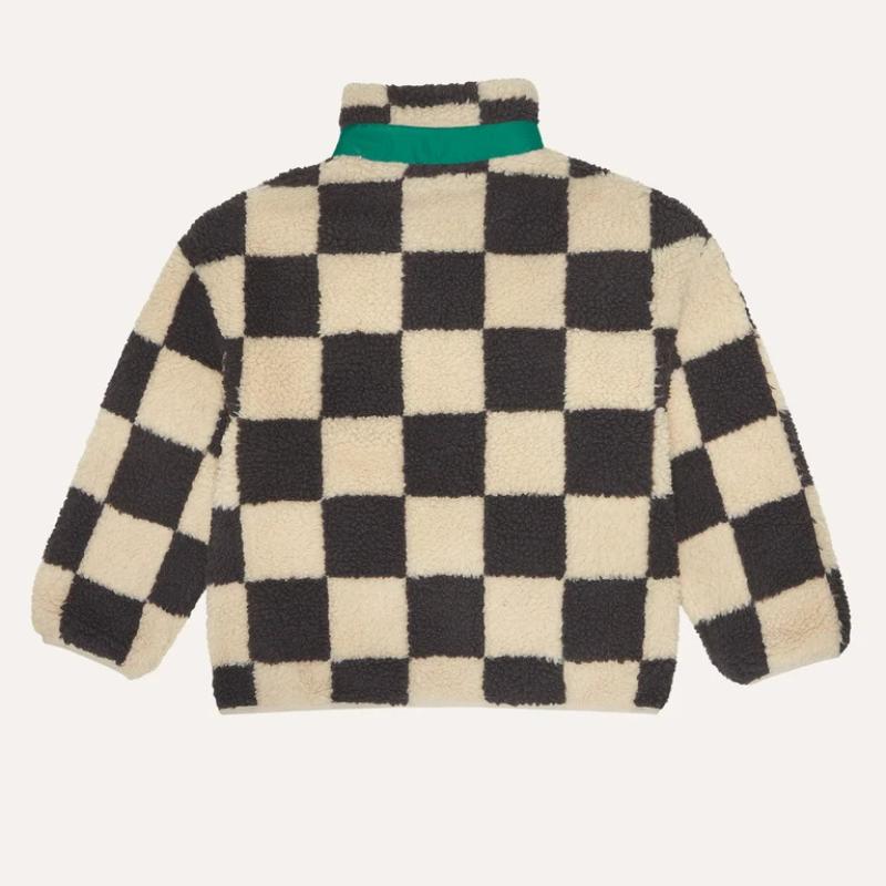 Giacca Teddy Checked