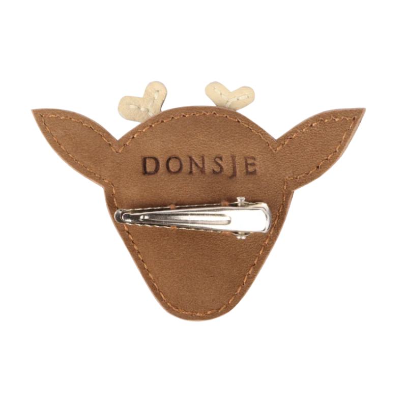 Josy Special Hairclip | Stag | Hazelnut Nubuck