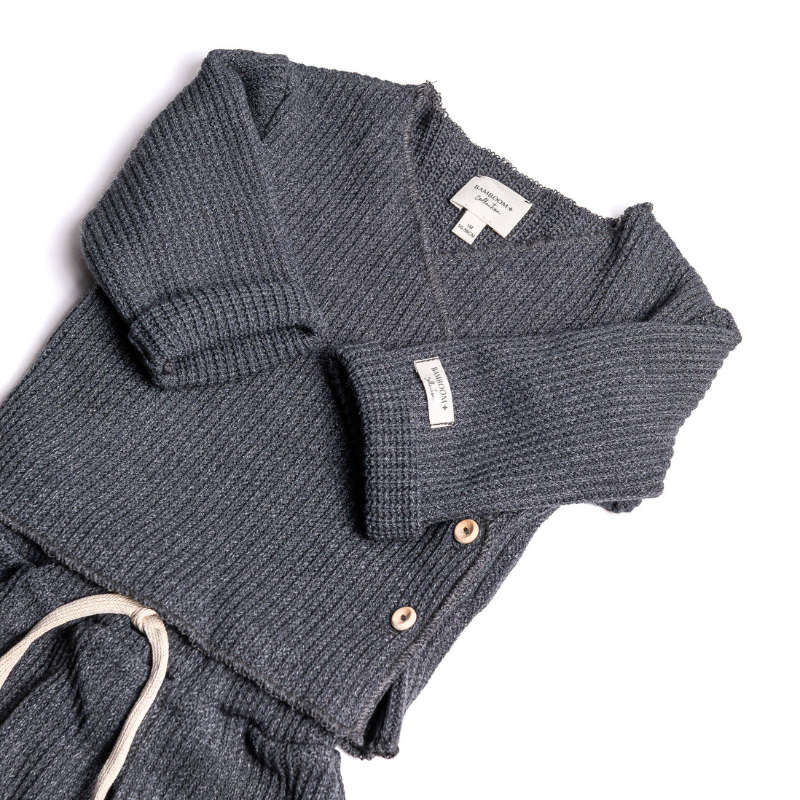 Twinset con apertura incrociata - BLU