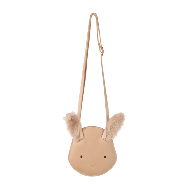 Britta Exclusive Purse | Fluffy Bunny | Light Rust Leather
