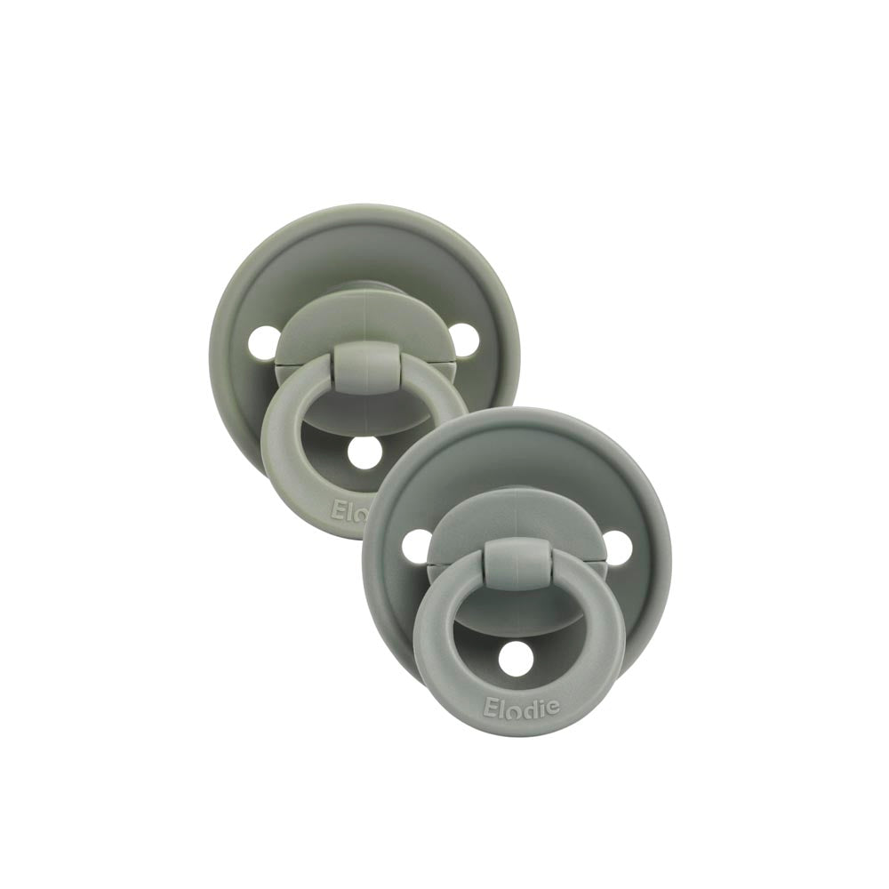 Binky Bundle Silicone 3+ mes - Hazy Jade