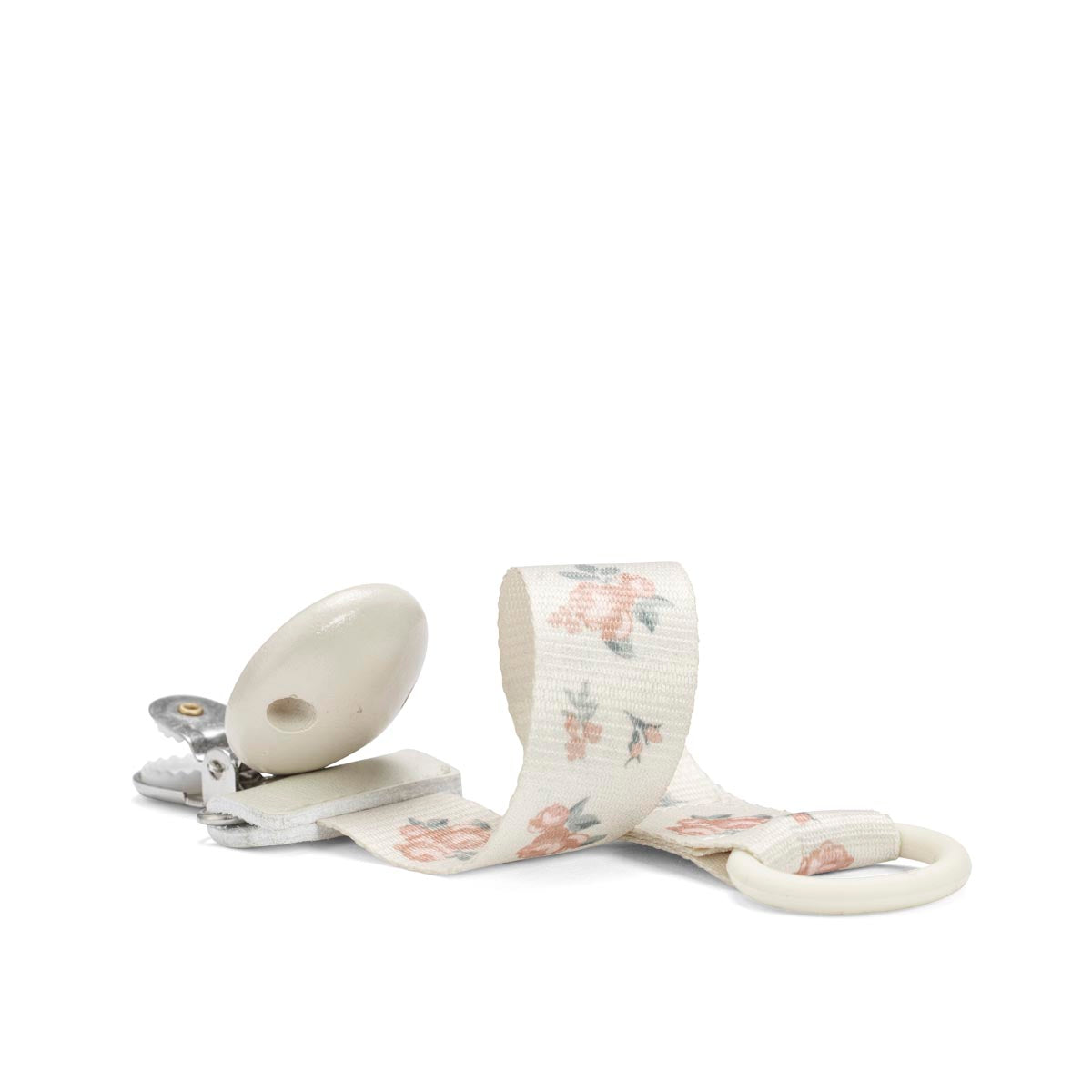Clip per Ciuccio Legno - Autumn Rose