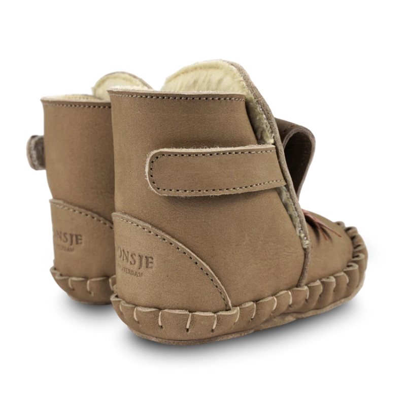 Junus Booties | Western Dog | Truffle Nubuck