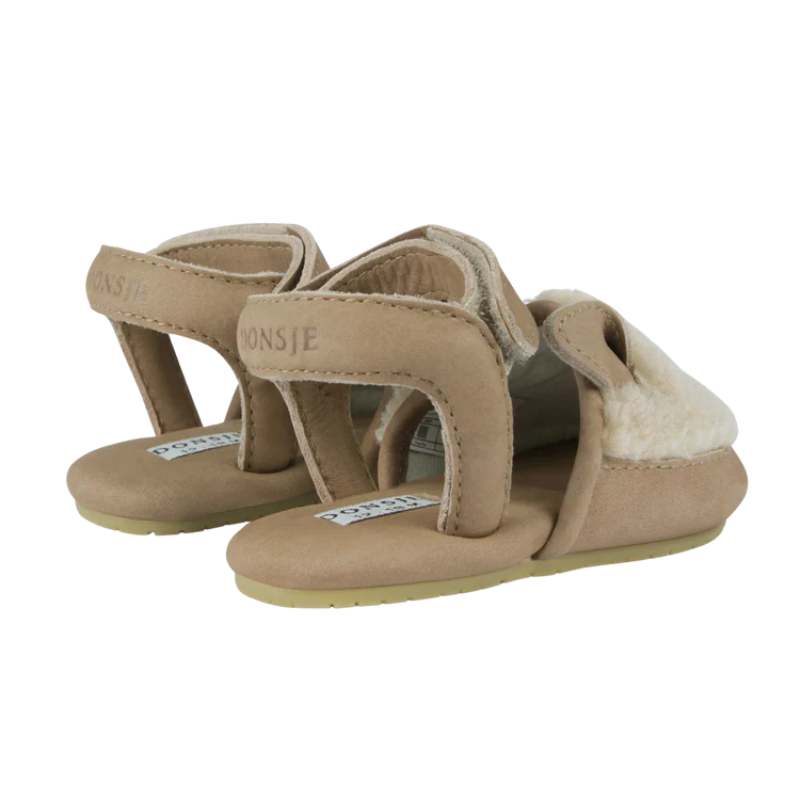 Romi Sandals | Alpaca | Truffle Nubuck