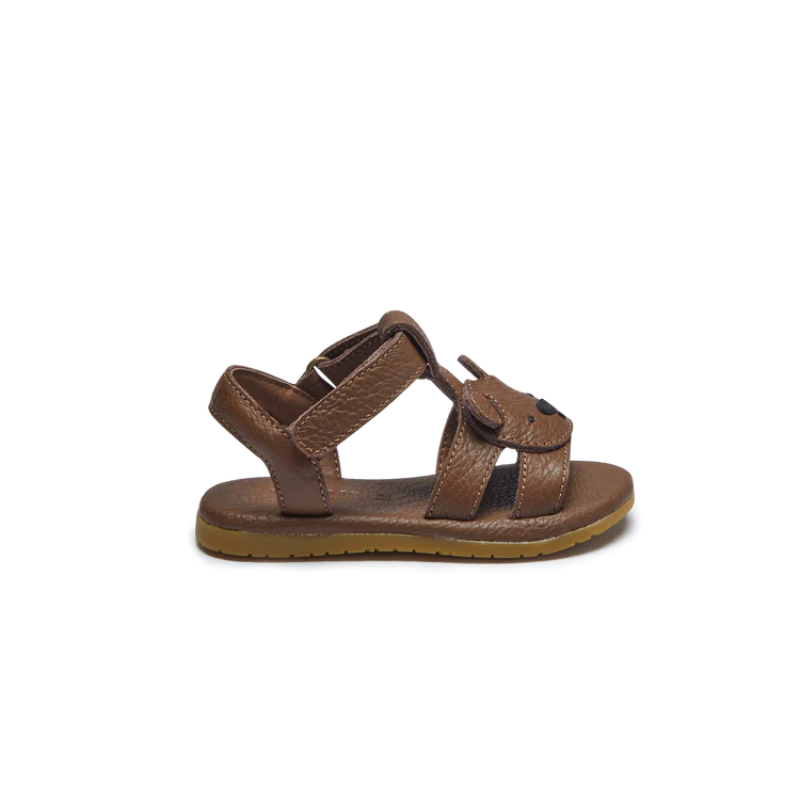 Mhalo Sandals | Bear | Cognac Leather