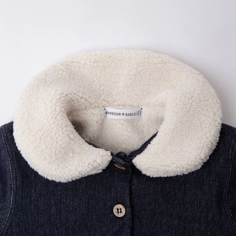 Cappotto bimba - JEANS BLU