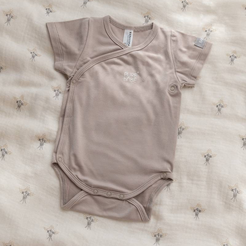 Confezione Body maniche corte- 2pc - Cammello