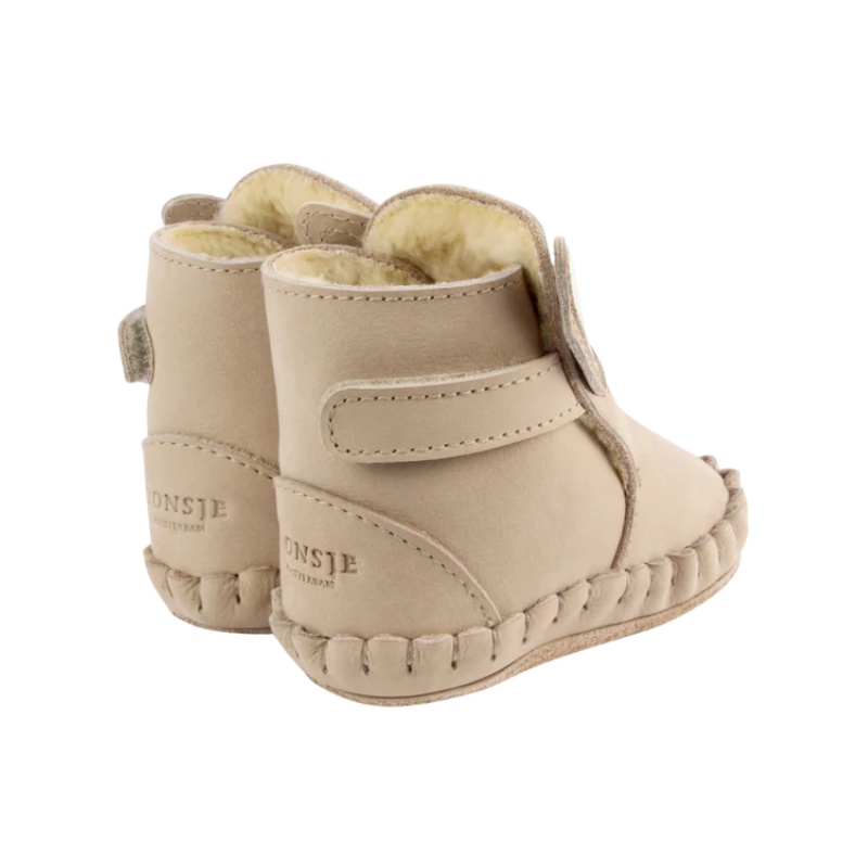 Kapi Classic Booties | Bunny | Taupe Nubuck